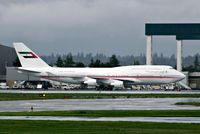 A6-COM @ YVR - At YVR