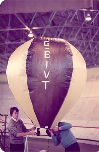 G-BIVT - Calshot Hot Air Balloon Meet, June 1982 - by Leon F Guyot