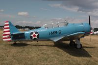 N1666T @ OSH - North American SNJ-5B, c/n: 43725 - by Timothy Aanerud