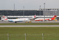 OE-LVC @ LOWW - Austrian Fokker 100 & COMAC ARJ21 - by Thomas Ranner