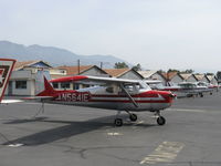 N5641E @ SZP - 1959 Cessna 150, Continental O-200-A 100 Hp - by Doug Robertson