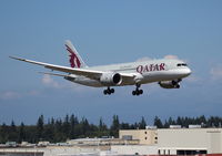 A7-BCG @ KPAE - Qatar Airways. 787-8 Dreamliner. A7-BCG cn 38325 116. Everett - Snohomish County Paine Field (PAE KPAE). Image © Brian McBride. 08 July 2013 - by Brian McBride