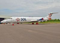 PH-LNH @ EDDR - Stored at Saarbruecken, now with registration on fuselage.
