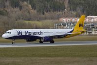 G-OJEG @ LOWI - Monarch Airlines - by Maximilian Gruber