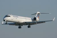 F-GRZB @ LFRB - Canadair Regional Jet CRJ-702, Short approach Rwy 25L, Brest-Guipavas Airport (LFRB-BES) - by Yves-Q