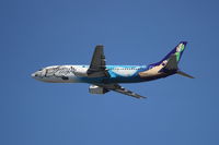 N705AS @ KSEA - Alaska Airlines. 737-490. N705AS cn 29318 3042. Spirit of Alaska Statehood. Seattle Tacoma - International (SEA KSEA). Image © Brian McBride. 05 October 2013 - by Brian McBride