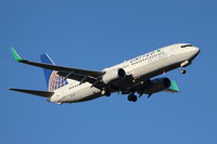 N76516 @ KSEA - United Airlines. 737-824. N76516 cn 37096 2718. Eco-Skies. Seattle Tacoma - International (SEA KSEA). Image © Brian McBride. 07 May 2013 - by Brian McBride