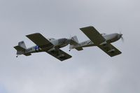 G-CIBM @ EGFH - Team Raven formation practice with G-CDPJ over Runway 04. - by Roger Winser