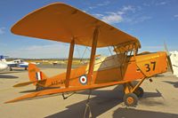 VH-FAS @ YPJT - 1942 De Havilland Australia DH-82A Tiger Moth, c/n: DHA34  Serial A17-37 - by Terry Fletcher