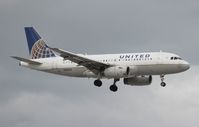 N805UA @ MIA - United A319 - by Florida Metal