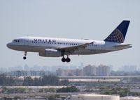 N815UA @ MIA - United A319 - by Florida Metal
