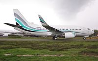 N565EL @ EGHH - Off to engine run prior delivery - by John Coates