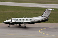 OK-OKV @ ESSB - Vacating runway 12 after landing.