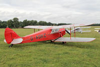 G-ADKC @ X1WP - De Havilland DH-87B Hornet Moth at The De Havilland Moth Club's 28th International Moth Rally at Woburn Abbey. August 2013. - by Malcolm Clarke