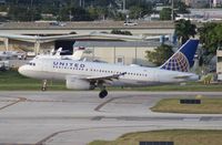 N845UA @ FLL - United A319 - by Florida Metal