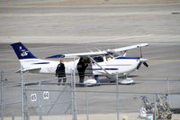 N5334K @ CYXY - Clearing Canada Customs at Whitehorse, Yukon. - by Murray Lundberg