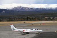 C-FJCZ @ CYXY - On the ramp at Whitehorse, Yukon. - by Murray Lundberg