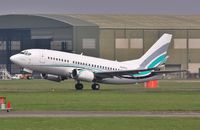 N565EL @ EGHH - Departing on delivery to Oakland California USA - by John Coates