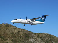 ZK-NEJ @ NZWN - Air New Zealand (Air Nelson). De Havilland Canada DHC-8-311Q Dash 8. ZK-NEJ cn 625. Wellington - International (WLG NZWN). Image © Brian McBride. 28 March 2014 - by Brian McBride