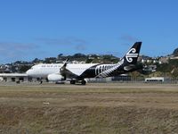 ZK-OXB @ NZWN - Air New Zealand. A320-232. ZK-OXB cn 5682. Wellington - International (WLG NZWN). Image © Brian McBride. 28 March 2014 - by Brian McBride