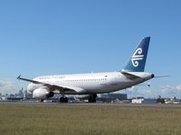 ZK-OJE @ YSSY - Air New Zealand. A320-232. ZK-OJE cn 2148. Sydney - Kingsford Smith International (Mascot) (SYD YSSY). Image © Brian McBride. 01 August 2012 - by Brian McBride
