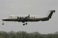 F-GLNE @ LFRB - Beech 1900D, Twin Jet, On final rwy 25L, Brest-Guipavas Regional Airport (LFRB-BES) - by Yves-Q