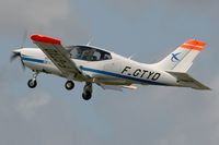 F-GTYD @ LFRB - Socata TB 20 Trinidad, Take off Rwy 25L, Brest-Guipavas Airport (LFRB-BES) - by Yves-Q