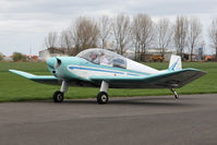 G-AYGD @ EGBR - CEA Jodel DR1050 Sicile at The Real Aeroplane Club's Early Bird Fly-In, Breighton Airfield, April 2014. - by Malcolm Clarke