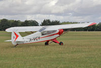 PH-VCY @ X1WP - Piper PA-18-95 Super Cub at The De Havilland Moth Club's 28th International Moth Rally at Woburn Abbey. August 2013. - by Malcolm Clarke
