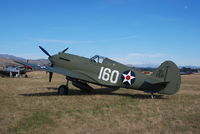 ZK-TWK @ NZOM - ZK-TWK  160 USAAC c/s at the Omaka airshow 22.4.11 - by GTF4J2M
