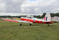 G-BXGO @ X1WP - De Havilland DHC-1 Chipmunk at The De Havilland Moth Club's 28th International Moth Rally at Woburn Abbey. August 2013. - by Malcolm Clarke