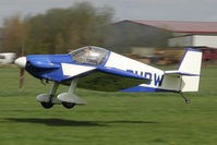 G-BUDW @ EGBR - Brugger MB2 Colibri  at The Real Aeroplane Club's Early Bird Fly-In, Breighton Airfield, April 2014. - by Malcolm Clarke