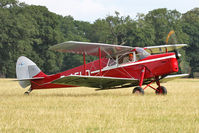 G-AELO @ X1WP - De Havilland DH-87B Hornet Moth at The De Havilland Moth Club's 28th International Moth Rally at Woburn Abbey. August 2013. - by Malcolm Clarke