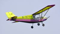 G-BZGF @ EGLG - 42. G-BZGF departing Panshanger Airfield.