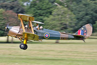 G-AZGZ @ X1WP - De Havilland DH-82A Tiger Moth II at The De Havilland Moth Club's 28th International Moth Rally at Woburn Abbey. August 2013. - by Malcolm Clarke