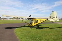 G-RAFS @ EGBR - Thruster T600N 450 at The Real Aeroplane Club's Pre-Hibernation Fly-In, Breighton Airfield, October 2013. - by Malcolm Clarke