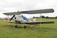 G-ANMY @ X1WP - De Havilland DH-82A Tiger Moth II at The De Havilland Moth Club's 28th International Moth Rally at Woburn Abbey. August 2013. - by Malcolm Clarke
