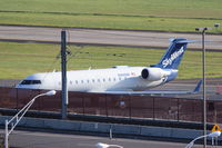 N594SW @ KPDX - SkyWest Airlines. Canadair CL-600-2B19 Regional Jet CRJ-100ER. N594SW cn 7285.Portland - International (PDX KPDX). Image © Brian McBride. 22 October 2013 - by Brian McBride