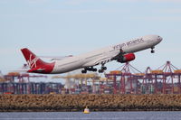 G-VWEB @ YSSY - Virgin Atlantic Airways. A340-642. G-VWEB cn 787. Sydney - Kingsford Smith International (Mascot) (SYD YSSY). Image © Brian McBride. 06 August 2013 - by Brian McBride