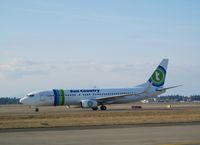 PH-HZJ @ KSEA - Sun Country Airlines (Transavia Airlines). 737-8K2. PH-HZJ cn 30389 549. Seattle Tacoma - International (SEA KSEA). Image © Brian McBride. 10 November 2012 - by Brian McBride