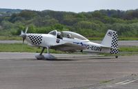 G-EGRV @ EGFH - Raven 3 of Team Raven returning from 5-ship formation aerobatics practice. - by Roger Winser