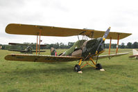 G-AZGZ @ X1WP - De Havilland DH-82A Tiger Moth II at The De Havilland Moth Club's 28th International Moth Rally at Woburn Abbey. August 2013. - by Malcolm Clarke
