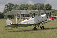 G-ANMY @ X1WP - De Havilland DH-82A Tiger Moth II at The De Havilland Moth Club's 28th International Moth Rally at Woburn Abbey. August 2013. - by Malcolm Clarke