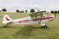 N14395 @ X1WP - Piper PA-18-150 at The De Havilland Moth Club's 28th International Moth Rally at Woburn Abbey. August 2013. - by Malcolm Clarke
