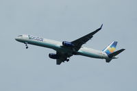 D-ABOI @ EGCC - Condor Boeing 737-330 on approach to Manchester Airport. - by David Burrell