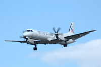 SE-LTV @ ESSA - Saab 2000 of Braathens Regional on final approach to Stockholm Arlanda airport, Sweden - by Henk van Capelle