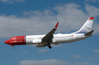 LN-DYH @ ESSA - Boeing 737-800 of Norwegian Air Shuttle on short finals at Stockholm Arlanda airport, Sweden - by Henk van Capelle