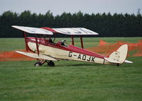 G-AOJK @ EGLM - DH-82A Tiger Moth at White Waltham - by moxy