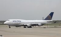 N116UA @ KORD - Boeing 747-400 - by Mark Pasqualino