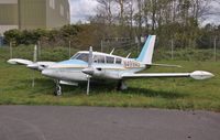 N499AG @ EGHH - Stored near CTC - by John Coates